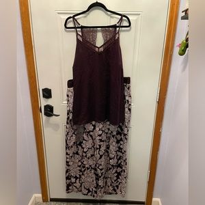 Cacique satin pajamas - top 18/20 and bottoms 22/24